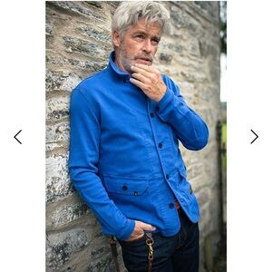 Wolf & Badger &Sons Carver Jacket French Blue